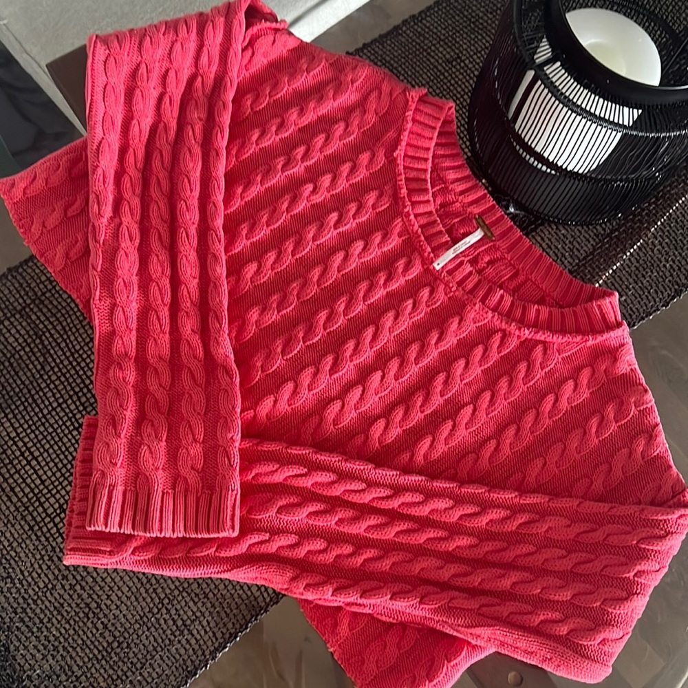 Free People Cropped Sweater